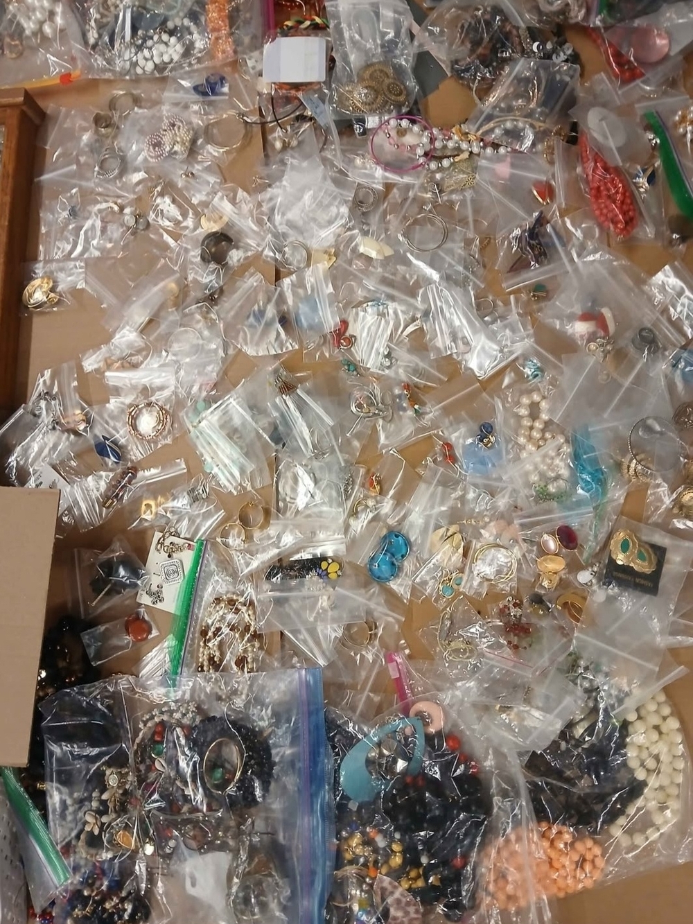 Huge Mixed Costume Jewelry Lot - Multi Color